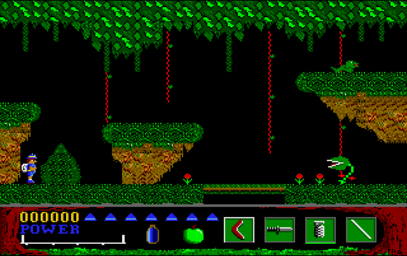 Livingstone I Presume - Atari ST game screenshot (1986) by Alligata